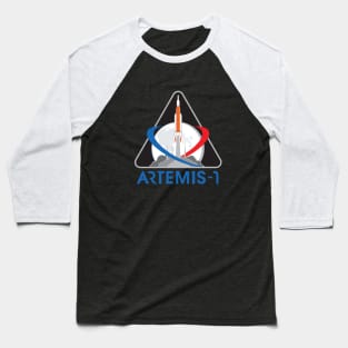 Artemis-1 Mission Patch Baseball T-Shirt